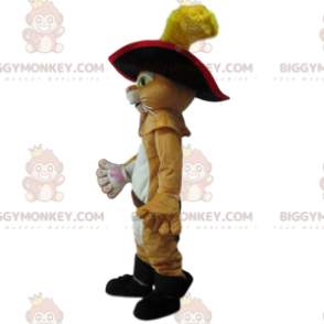 Στολή μασκότ BIGGYMONKEY™ Puss in Boots, Διάσημη Πονηρή Γάτα, Στολή Ιππότη - Μασκότ διάσημων χαρακτήρων - BiggyMonkey.com
