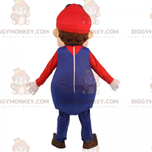 Traje de mascote BIGGYMONKEY™ de Mario, o famoso encanador de