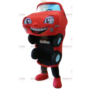 Kostým maskota červeného a černého auta BIGGYMONKEY™ –