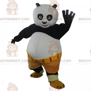 Στολή μασκότ BIGGYMONKEY™ του Po Ping, του διάσημου πάντα στο Kung fu panda - Μασκότ Panda - BiggyMonkey.com