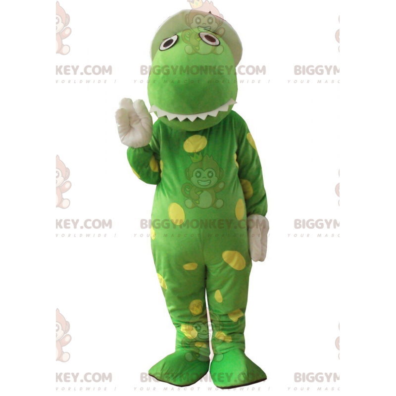 Kostým maskota BIGGYMONKEY™ Dorothy, slavného dinosaura z písně Kostým maskota BIGGYMONKEY™ Dorothy, slavného dinosaura z písně