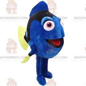 Kostým maskota BIGGYMONKEY™ Dory, mořské ryby v kresleném filmu