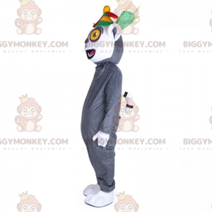 Madagaskars animationsfilm Lemur BIGGYMONKEY™ maskotkostume -