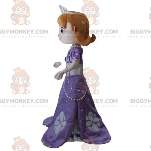 Costume della mascotte della principessa Sofia BIGGYMONKEY™