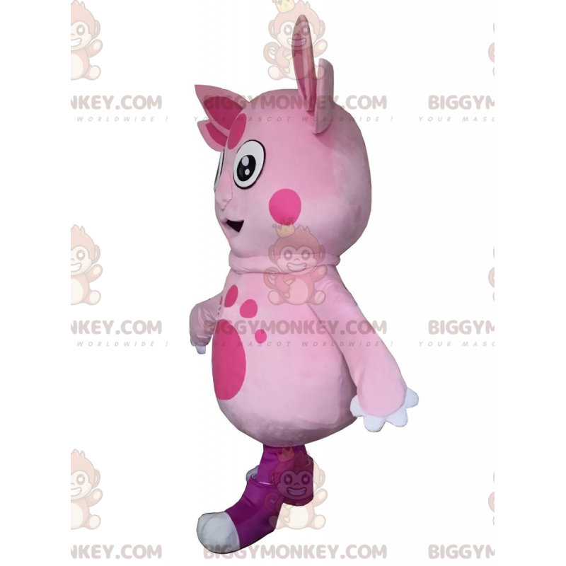 BIGGYMONKEY™ mascot costume by Luntik, famous pink cartoon