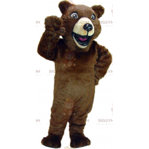 Fantasia de mascote gigante de urso pardo BIGGYMONKEY™ –