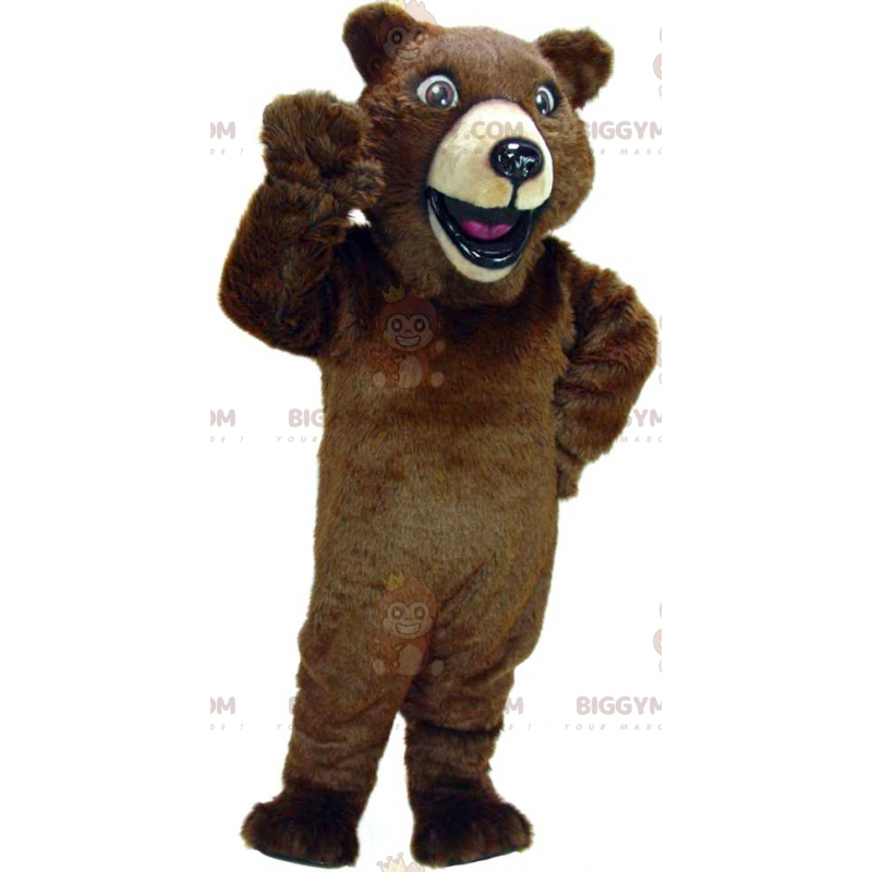 Giant Brown Bear BIGGYMONKEY™ maskottiasu - Karhun maskotti - BIGGYMONKEY_01156 - BiggyMonkey.com