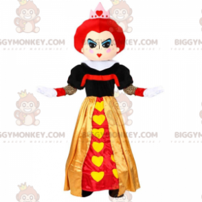 Alice in Wonderland Queen of Hearts BIGGYMONKEY™ Mascot Costume