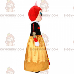 Alice in Wonderland Hartenkoningin BIGGYMONKEY™ mascottekostuum - Mascottes beroemde mensen - BiggyMonkey.com