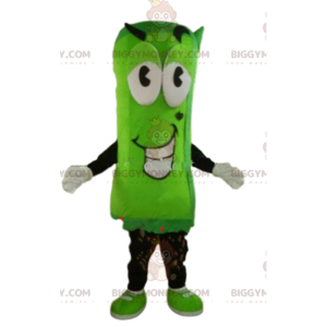 Costume de mascotte BIGGYMONKEY™ de légume vert, costume de
