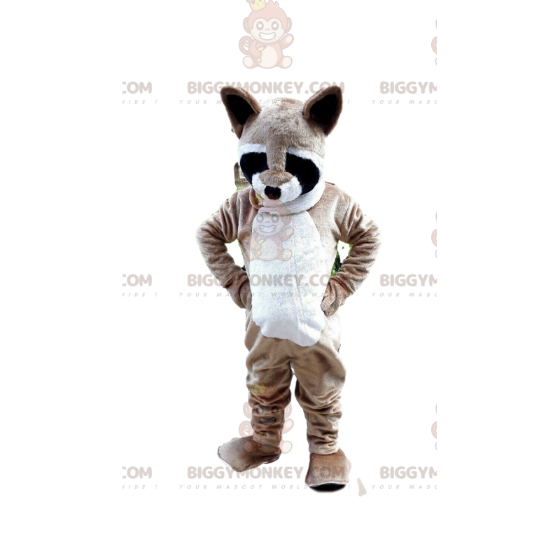 Costume da mascotte Raccoon BIGGYMONKEY™, costume da puzzola Costume da mascotte Raccoon BIGGYMONKEY™, costume da puzzola