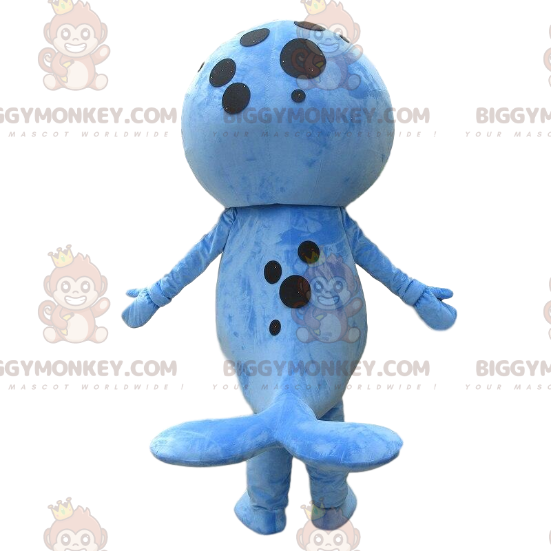 Blue Sea Lion BIGGYMONKEY™ Mascot Costume, Sea