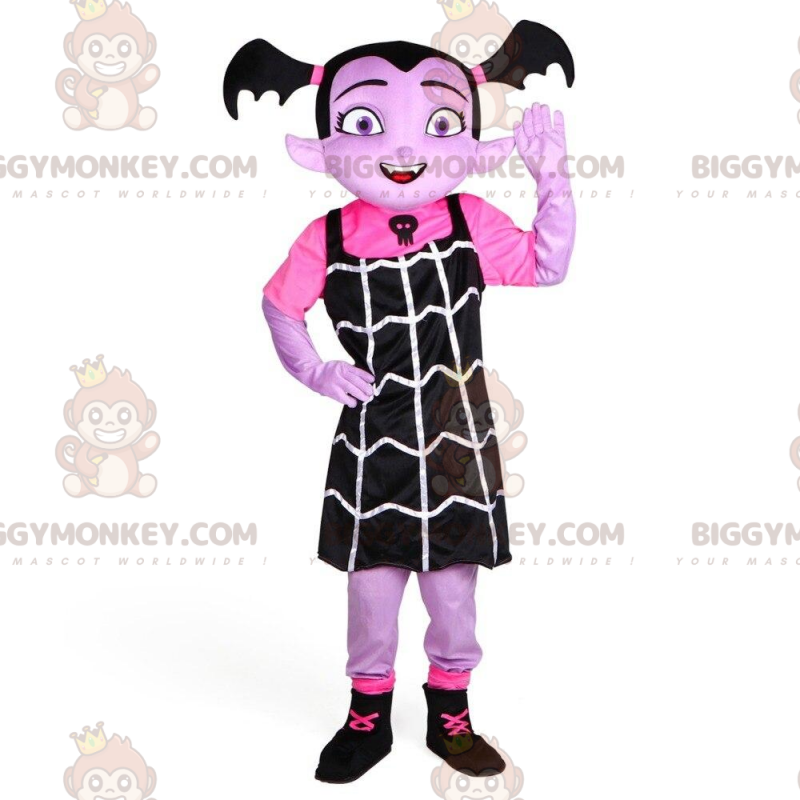 BIGGYMONKEY™ mascot costume of Vampirina, famous character from