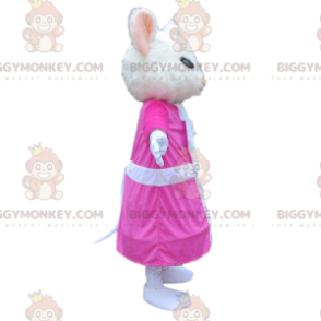 Disfraz de mascota BIGGYMONKEY™ Ratón Alicia en el País de las