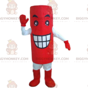 Στολή μασκότ BIGGYMONKEY™ Giant Red Battery, Στολή Battery - Μασκότ αντικειμένων - BIGGYMONKEY_010151 - BiggyMonkey.com