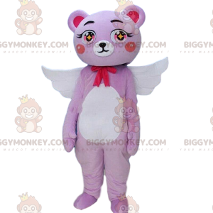 Traje de mascote de ursinho de pelúcia BIGGYMONKEY™ com asas e