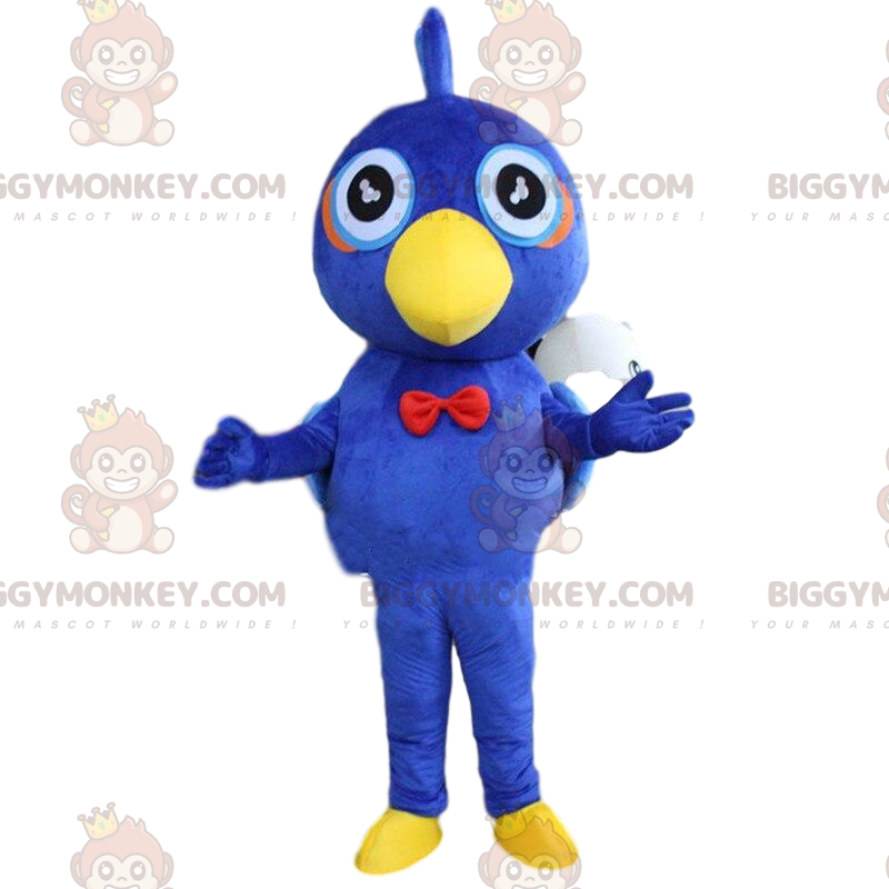 BIGGYMONKEY™ Blue White and Yellow Bird Eagle Sizes L (175-180CM)