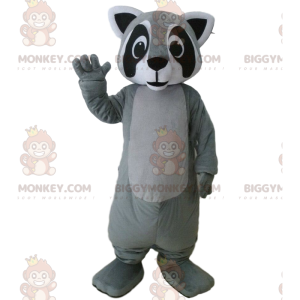 Costume da mascotte Raccoon BIGGYMONKEY™, costume da puzzola