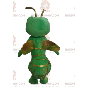 BIGGYMONKEY™ Mascot Costume Firefly Green Insect Flying Animal