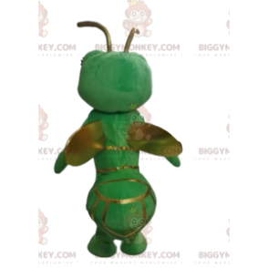 BIGGYMONKEY™ Mascot Costume Firefly Green Insect Flying Animal