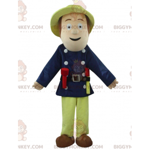BIGGYMONKEY™ maskot kostume brandmand, mand kostume, livredder