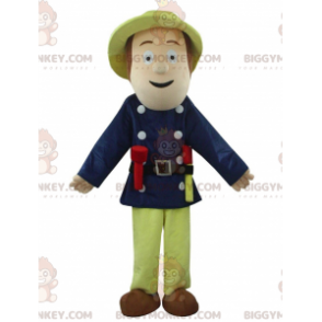 BIGGYMONKEY™ mascot costume fireman, man costume, lifeguard -