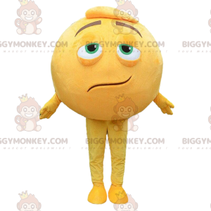 Costume de mascotte BIGGYMONKEY™ de smiley jaune géant, costume