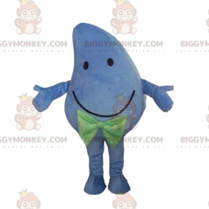 Fantasia de mascote BIGGYMONKEY™ de manga azul gigante