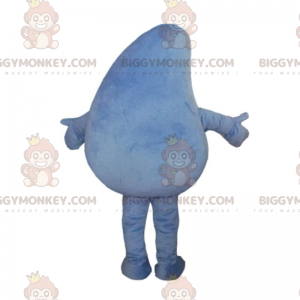 Fantasia de mascote BIGGYMONKEY™ de manga azul gigante