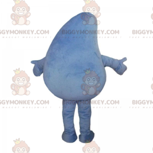 Giant Smiling Blue Mango BIGGYMONKEY™ Mascot Costume, Blue