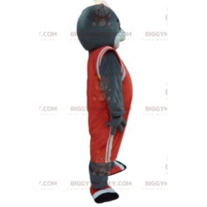BIGGYMONKEY™ Maskottchen-Kostüm von Graubär im