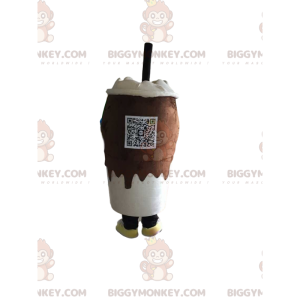 Traje de mascote BIGGYMONKEY™ para bebida de chocolate, traje