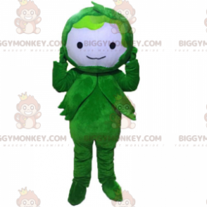 Grünes Gemüse BIGGYMONKEY™ Maskottchenkostüm, grünes