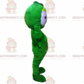 Kostým maskota BIGGYMONKEY™ ze zelené zeleniny, kostým zelené