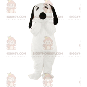BIGGYMONKEY™ mascot costume of Snoopy, the famous cartoon dog -