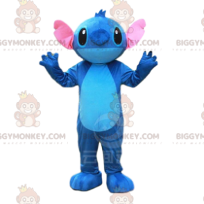 Kostým maskota BIGGYMONKEY™ Stitche, slavného mimozemšťana z