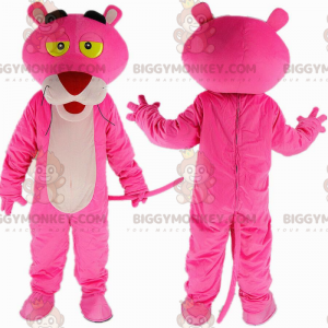 Kuuluisa sarjakuvahahmo BIGGYMONKEY™ Pink Panther -maskottiasu