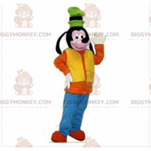 BIGGYMONKEY™ mascottekostuum van Goofy, beroemd personage van