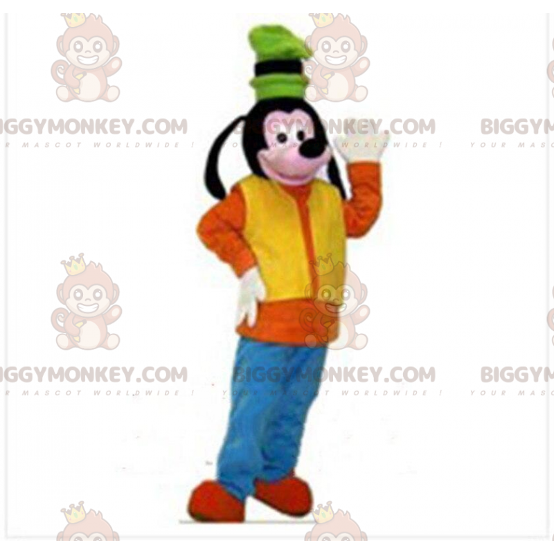 Kostium maskotki BIGGYMONKEY™ Goofy'ego, słynnej postaci Walta
