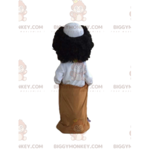 African boy BIGGYMONKEY™ mascot costume, African child costume