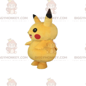 Στολή μασκότ BIGGYMONKEY™ του Pikachu, του διάσημου κίτρινου Pokemon από το manga - Μασκότ διάσημων χαρακτήρων - BiggyMonkey.com