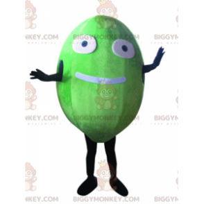 Melon BIGGYMONKEY™ Mascot Costume, Funny Giant Oval Fruit