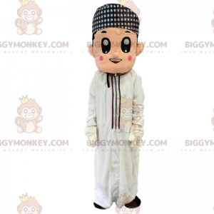 Oriental man BIGGYMONKEY™ mascot costume, North African, Muslim