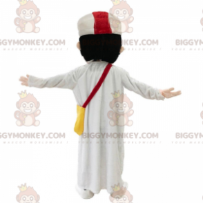 Costume da mascotte uomo orientale BIGGYMONKEY™, costume