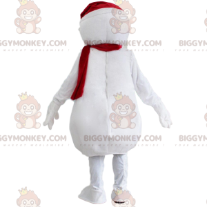 BIGGYMONKEY™ Gigantisch wit sneeuwman-mascottekostuum