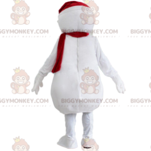 BIGGYMONKEY™ Gigantisch wit sneeuwman-mascottekostuum