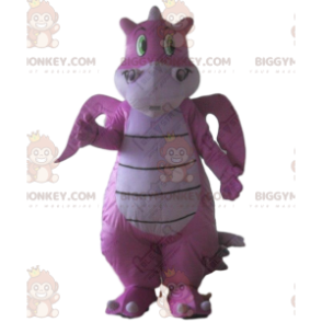 Disfraz de mascota de dragón rosa BIGGYMONKEY™, disfraz de