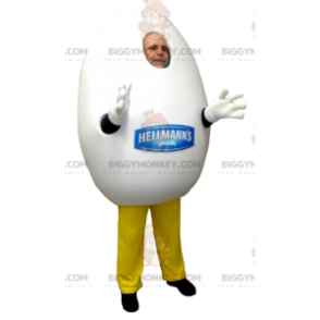 Giant Egg BIGGYMONKEY™ Maskotdräkt - Matmaskot - BIGGYMONKEY_01173 - BiggyMonkey.com