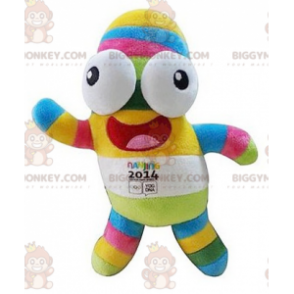 Nanjing OL 2014 Multicolor BIGGYMONKEY™ maskotkostume - Uklassificerede maskoter - BIGGYMONKEY_01175 - BiggyMonkey.com