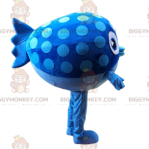 Blue Fish BIGGYMONKEY™ maskottiasu, pullea ja hauska, ison kalan puku - Kalojen maskotit - BIGGYMONKEY_010290 - BiggyMonkey.com